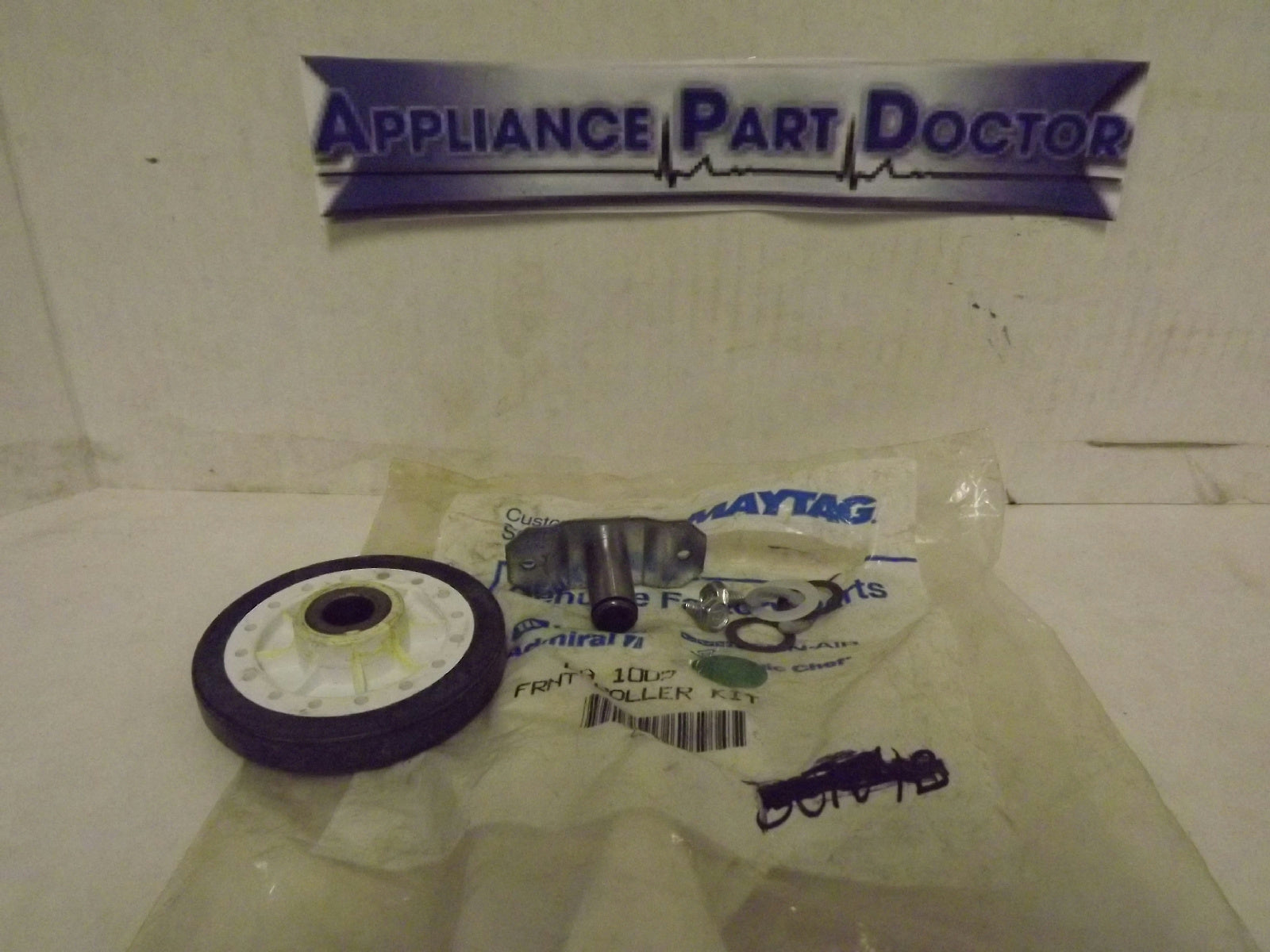 MAYTAG WHIRLPOOL DRYER LA1007 FRONT ROLLER KIT NEW MAYTAG WHIRLPOOL DRYER LA1007 FRONT ROLLER KIT NEW